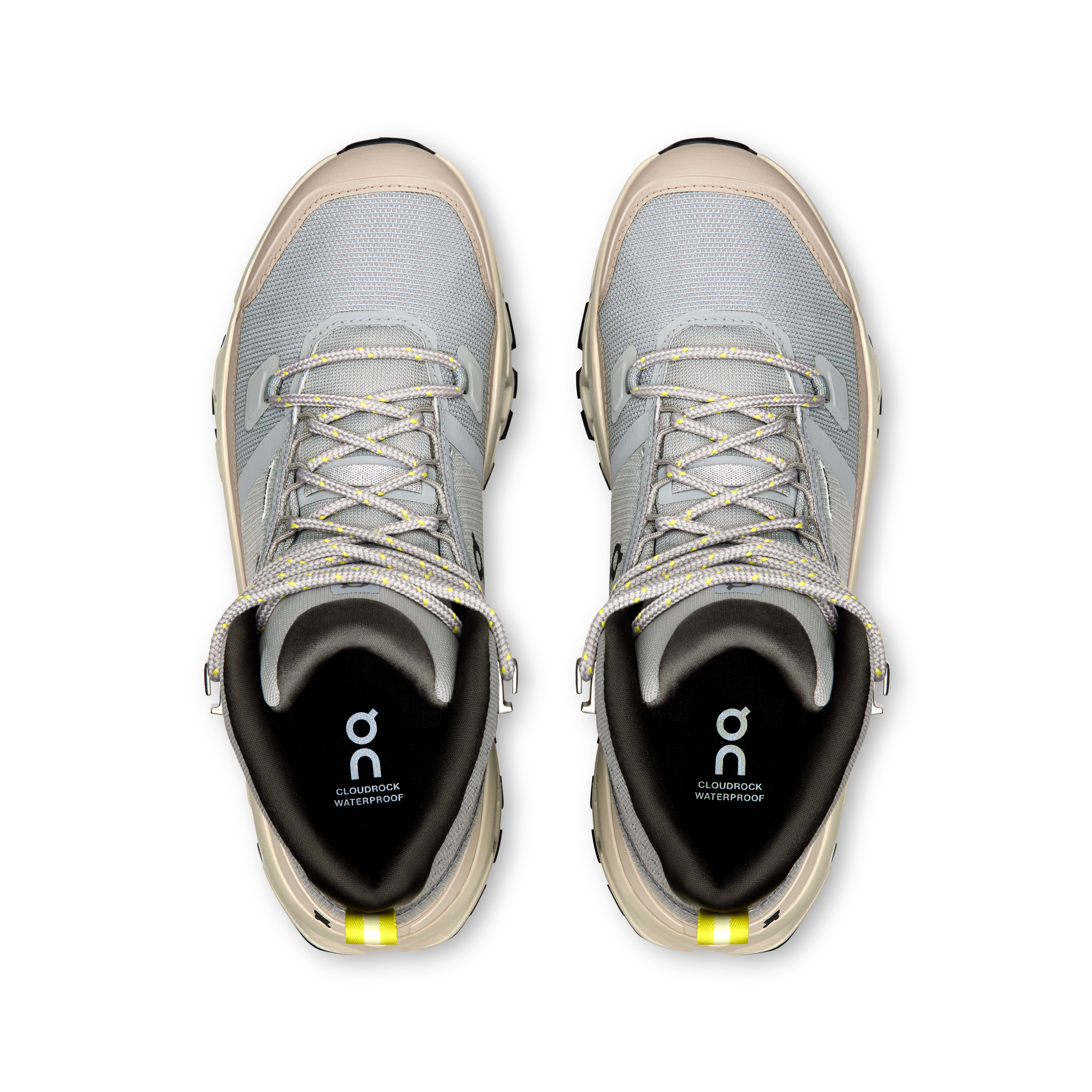 ON Cloudrock Mid WP - Alloy | Ice