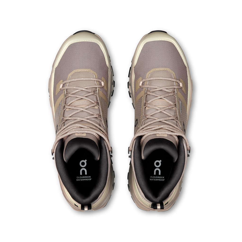 ON Cloudrock Mid WP - Cinder | Desert