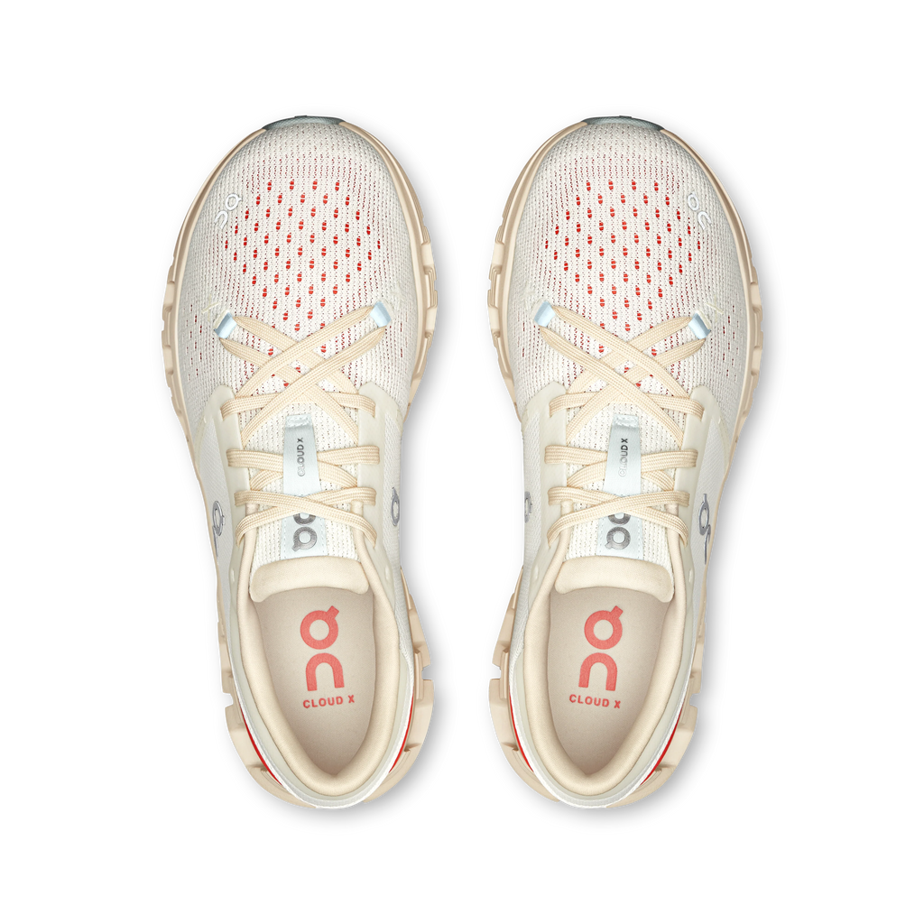 Cloud X 4 - Ivory | Salmon
