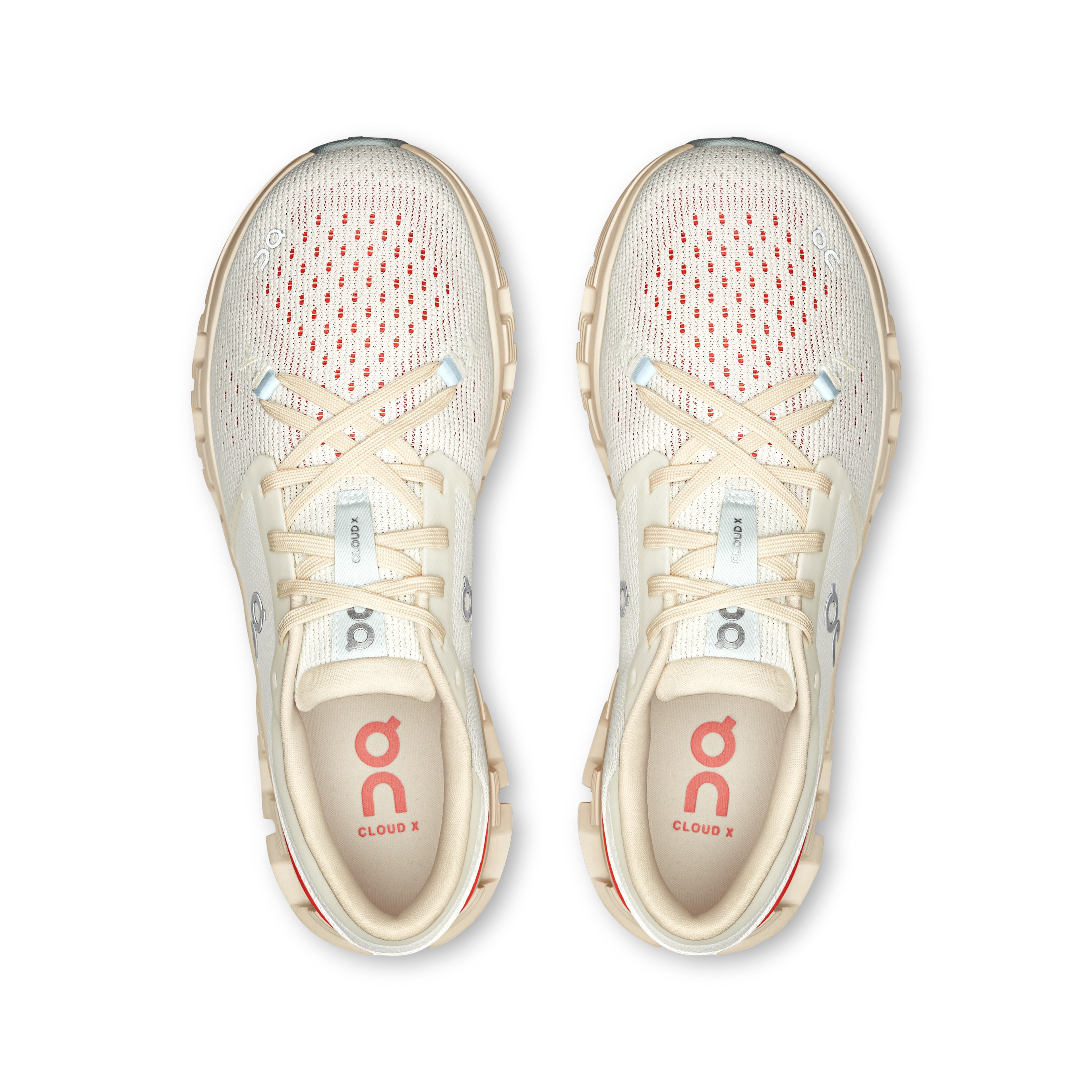 Cloud X 4 - Ivory | Salmon