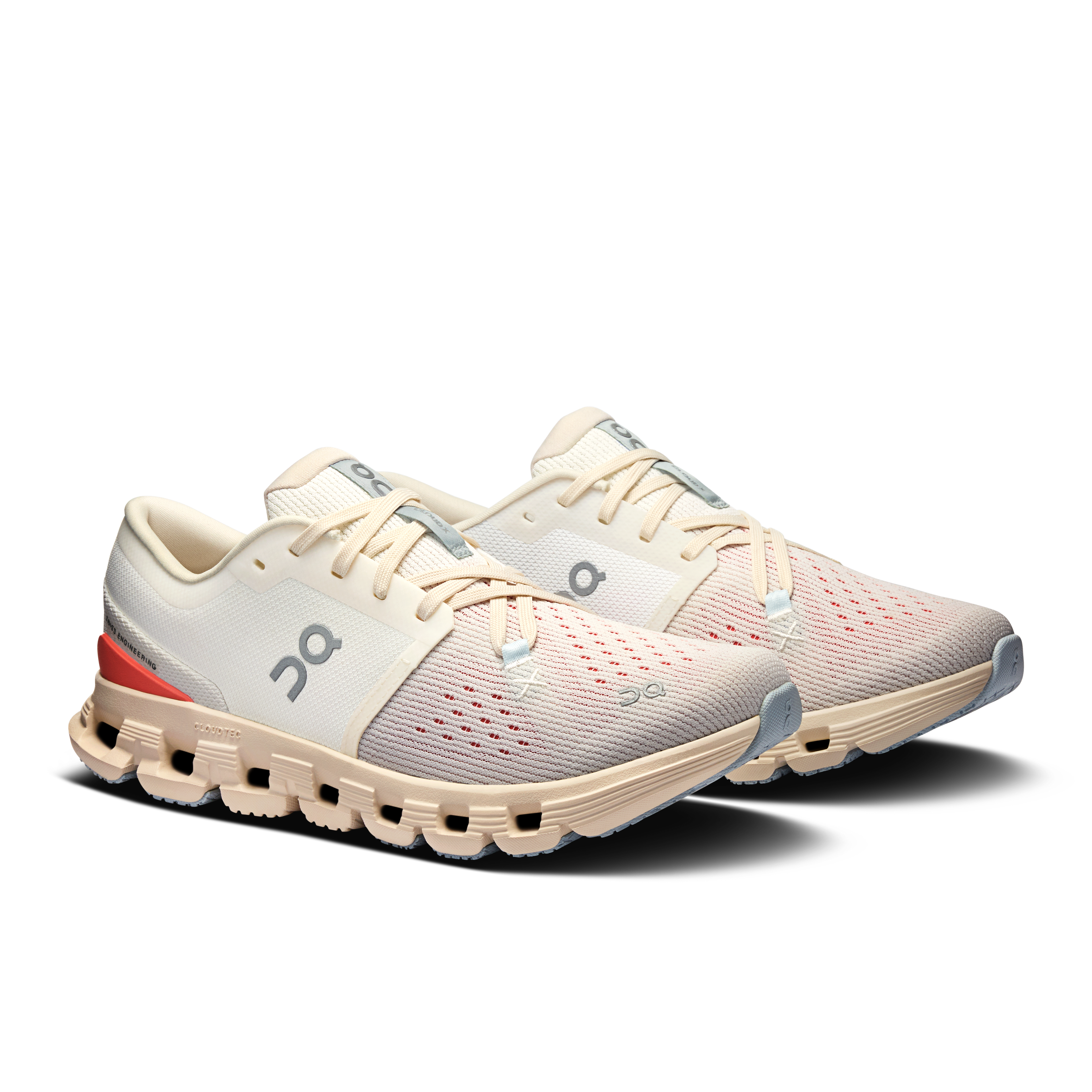 Cloud X 4 - Ivory | Salmon