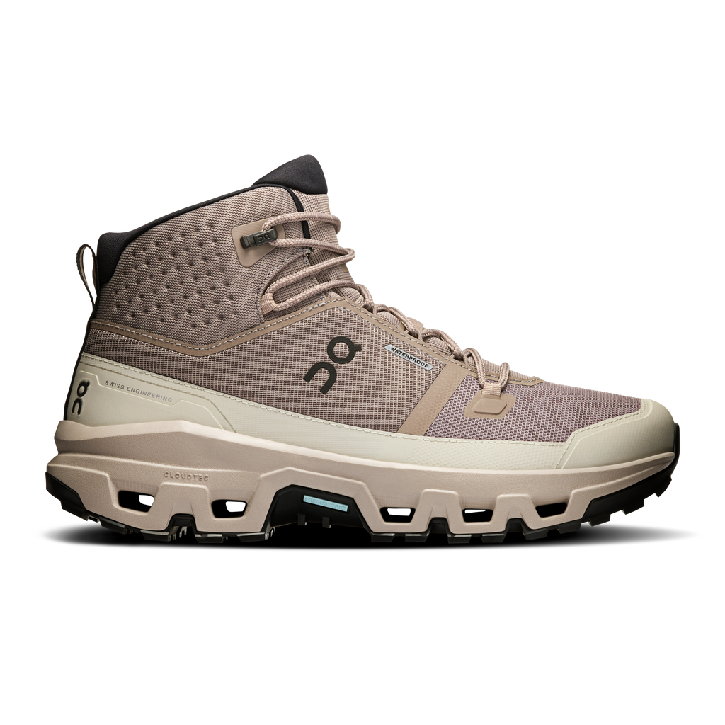 ON Cloudrock Mid WP - Cinder | Desert