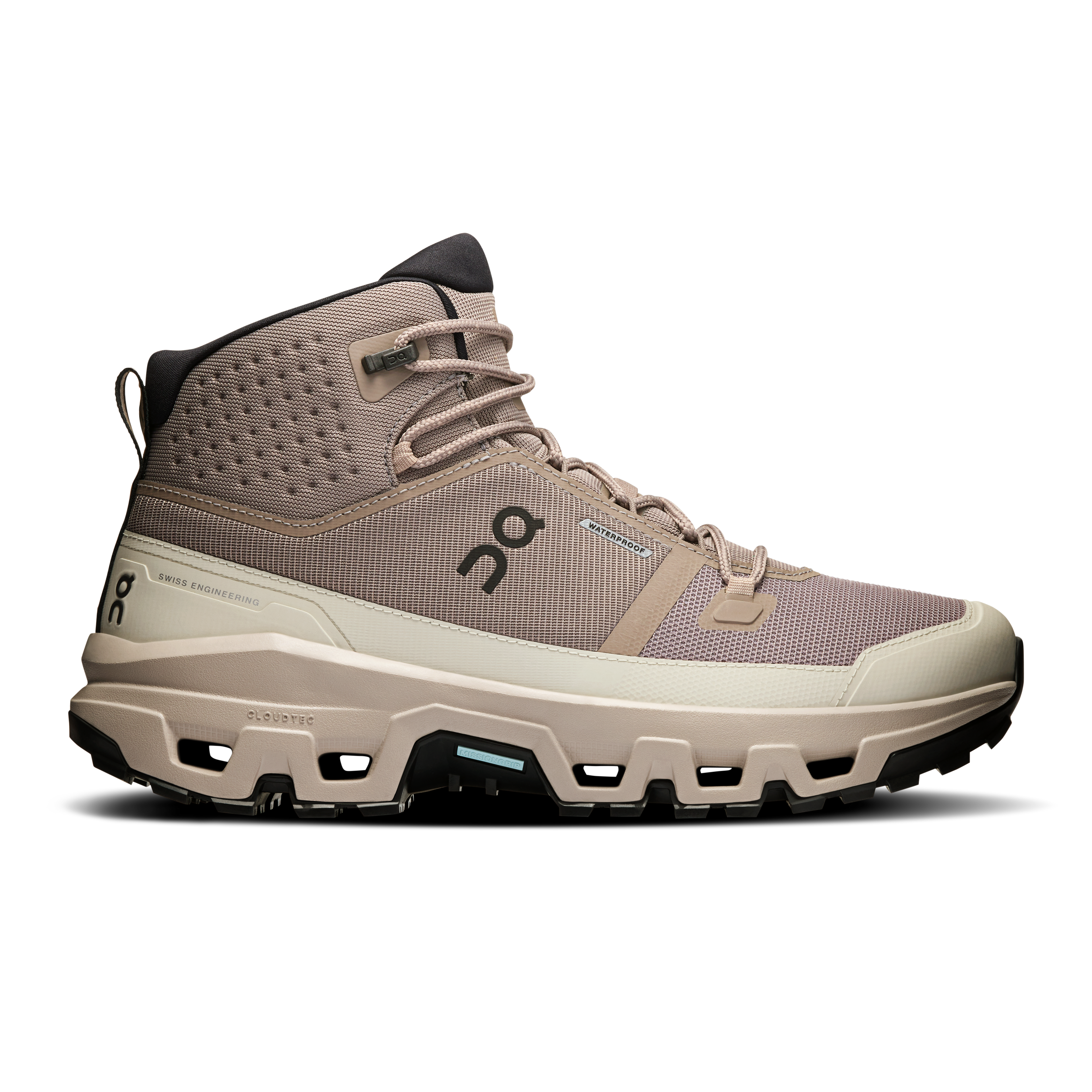 ON Cloudrock Mid WP - Cinder | Desert